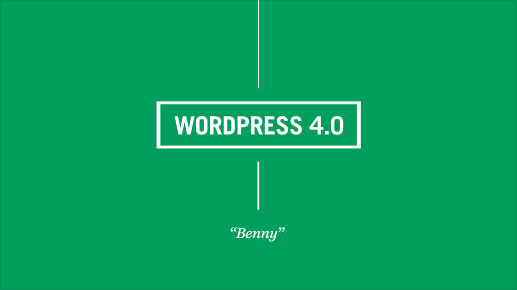 wordpress-4.0-benny