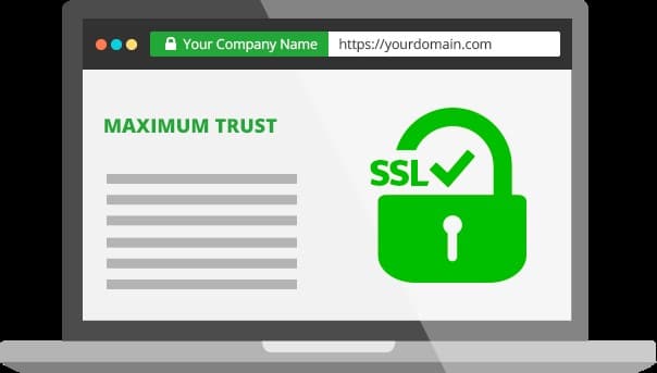2 – استخدام شهادة SSL لتشفير البيانات