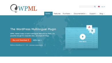 شرح تثبيت إضافة WPML لإنشاء موقع متعدد اللغات بالصور وتلقي التحديثات بشكل تفصيلي