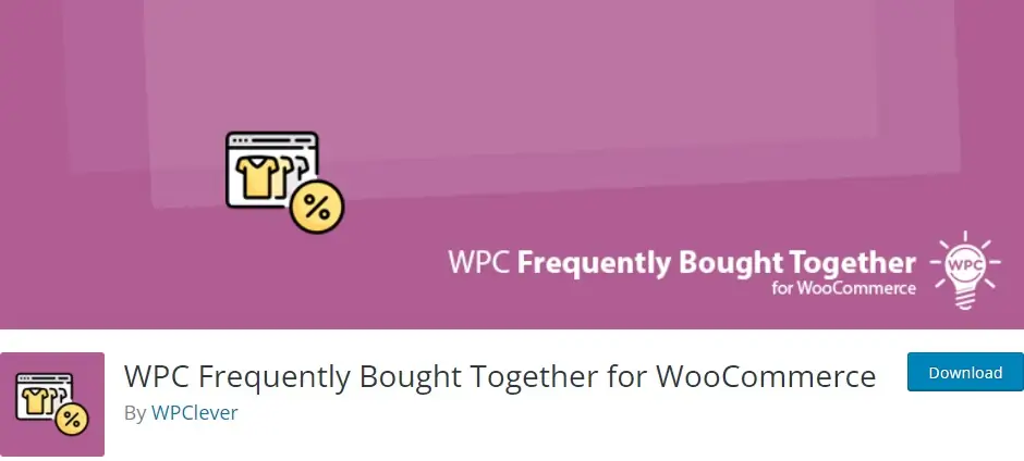 WPC Frequently Bought Together for WooCommerce – WordPress plugin WordPress.org